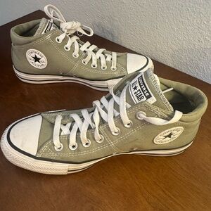 Converse All Star High-Tops in Sage women’s size 9